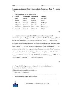 English leader ответы