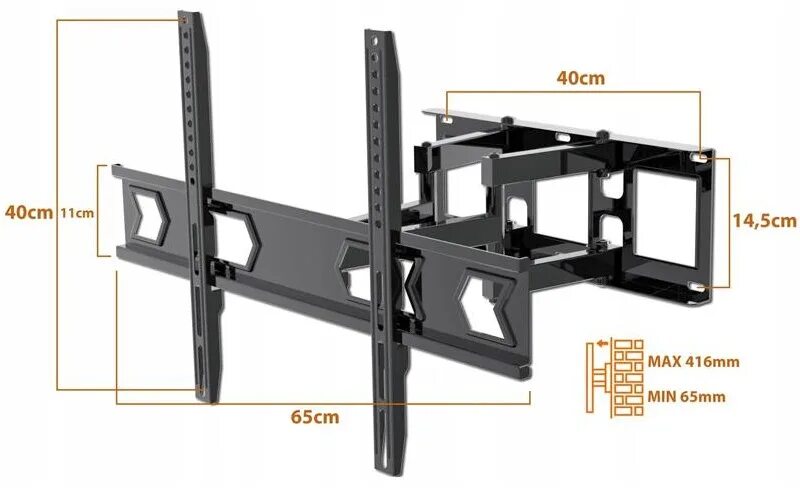 Крепление для телевизора 50. Кронштейн Dual Arm Articulating TV Wall Mount. Кронштейн для телевизора самсунг 75. Кронштейн для ТВ 75 дюймов. Настенный кронштейн для телевизора самсунг 75 дюймов ue75auxru.