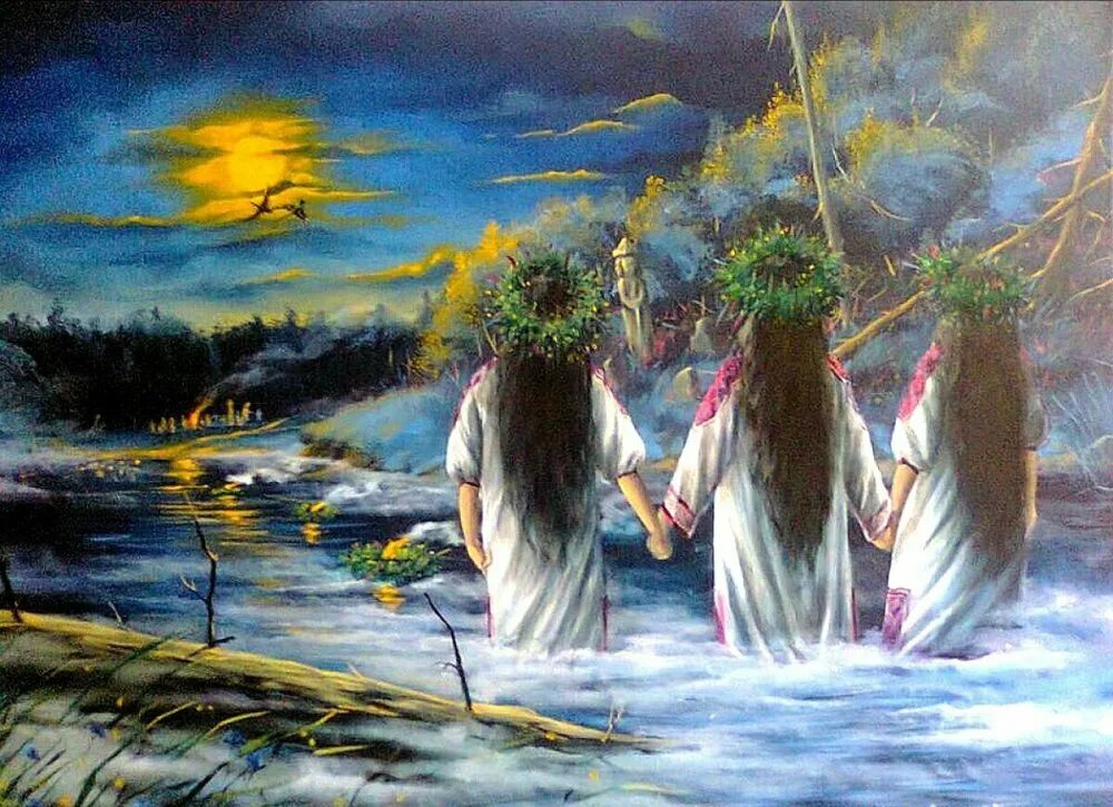 Праздник ивана купала иван да марья. Праздник ивана купалы традиции славян. Ночь на ивана купалу. Славянские праздники купала. Славянский ивана купала.