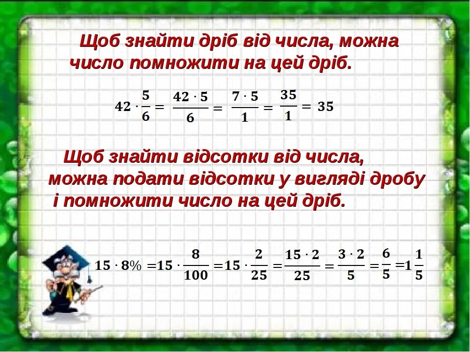 Дріб від числа. Знайти дріб від числа. Як знайти число від дробу. Число за дробом.