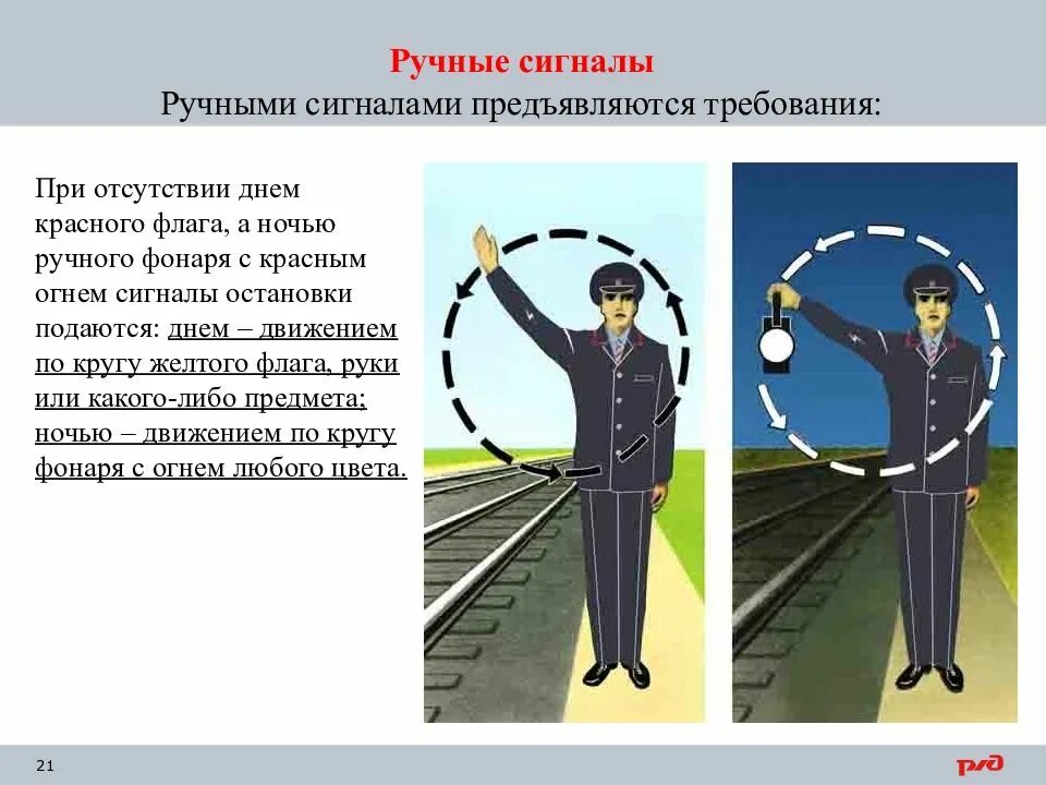 Сигналы остановки поезда на ЖД. Ручной сигнал остановки поезда. Ручные сигналы. Ручные сигналы на Железнодорожном транспорте.