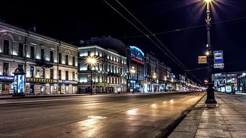 Ночные улицы питера