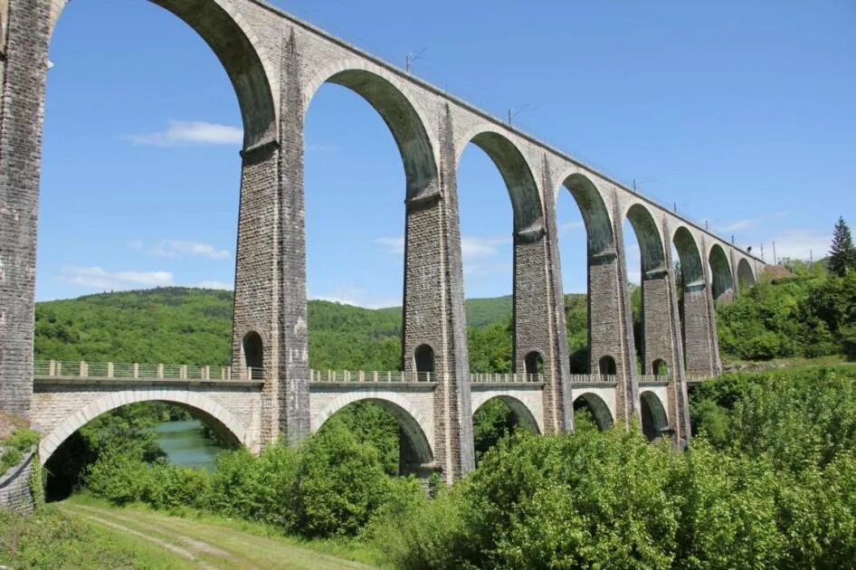 Виадук последний. Виадук сиз-болозон (cize–bolozon viaduct), сиз (cize), франция. виадук дуэро. виадук в италии. сухумский виадук.