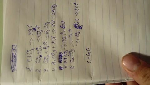 Khco3 ca oh 2