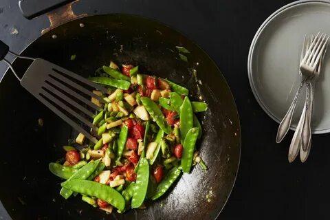 Stir vegetables