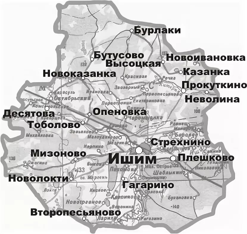 Где находится ишим в россии. Карта Ишимского района Тюменской области. Ишимский район карта с деревнями. Карта Ишимского района подробная. Карта Ишимского района Тюменской области подробная.