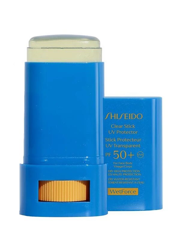 Солнцезащитный стик для лица spf. Шисейдо стик СПФ 50. Shiseido Stick spf50+ Clear. Солнцезащитный стик SPF 50. Shiseido SPF стик.