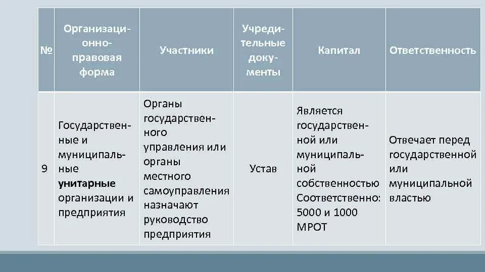 Унитарное предприятие ответственность участников. Унитарное предприятие ответственность участников