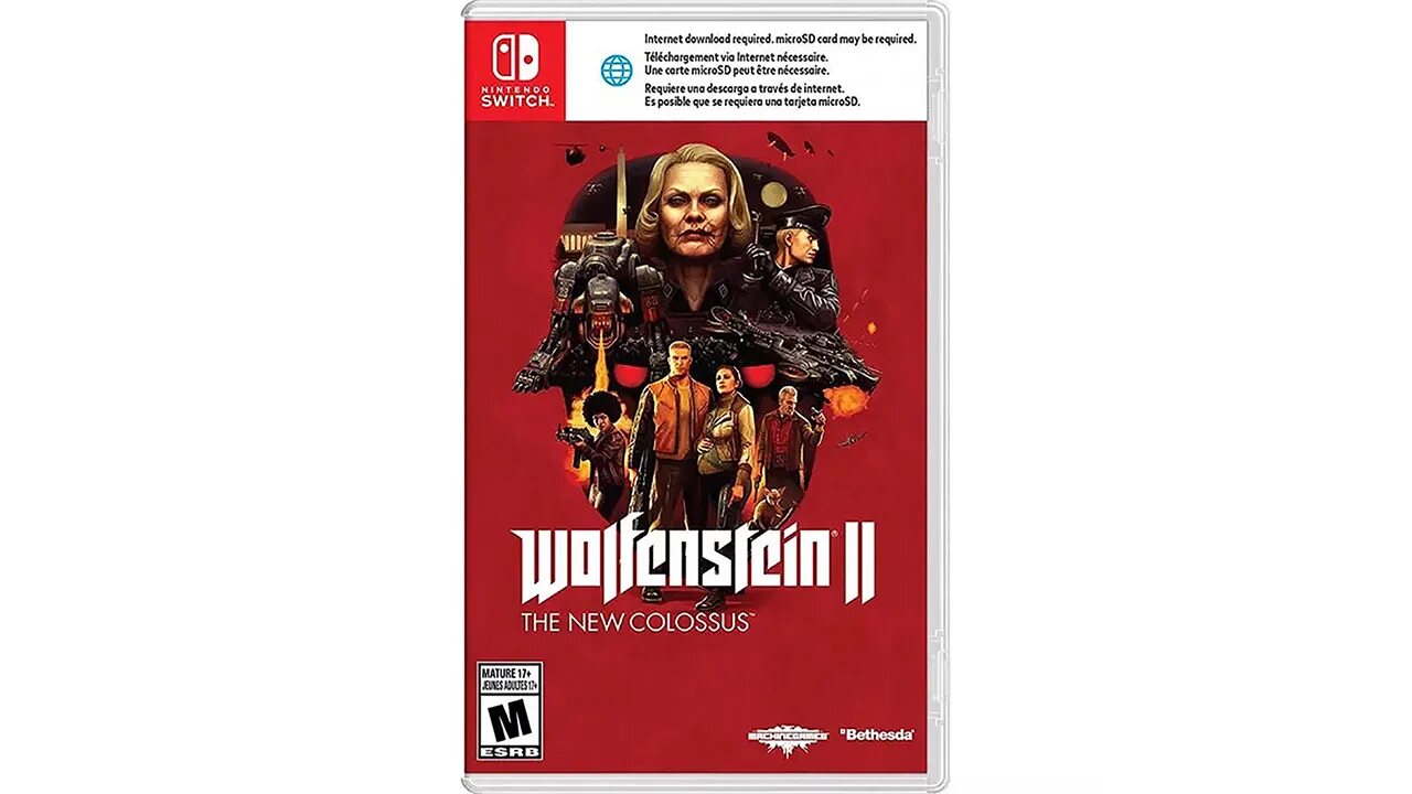 Wolfenstein nintendo. Wolfenstein II Nintendo Switch. Wolfenstein II: the New Colossus Switch. Вольфенштайн на свитч.