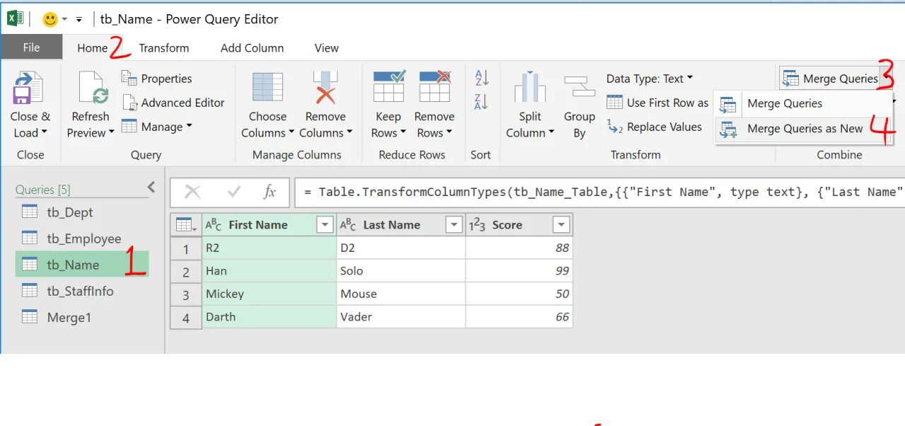 Power query. Редактор Power query. Интерфейс Power query. Панель Power query.