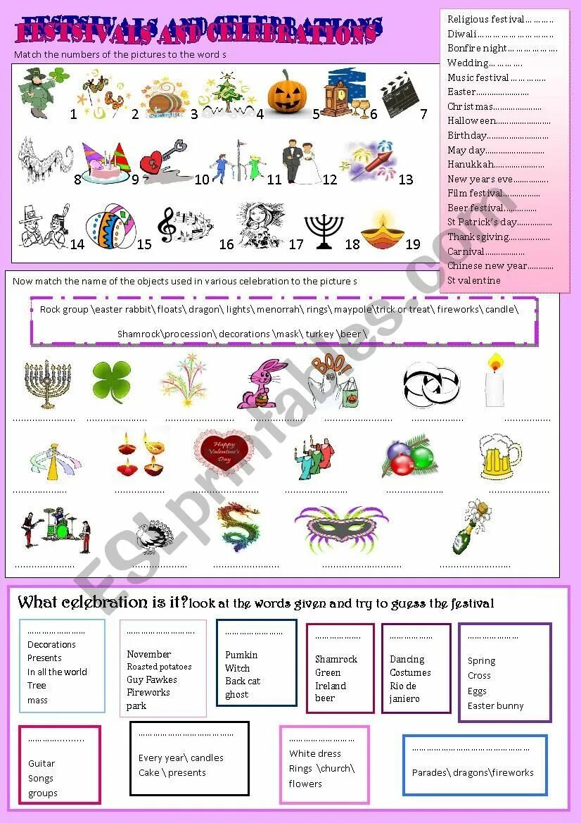 Holidays celebrations worksheets. Праздники на английском worksheets. Festivals wordsearch. Festivals worksheets. Festivals and celebrations vocabulary.