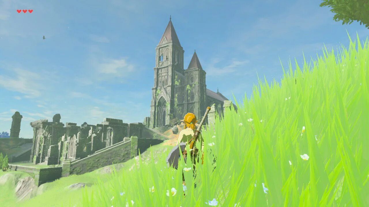 Как настраивать the legend of zelda. Замок Хайрул Зельда. Legend of Zelda замок. Zelda Breath of the Wild замок. The Legend of Zelda Breath of the Wild локация.