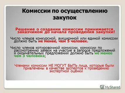 Не принятого решения закупки