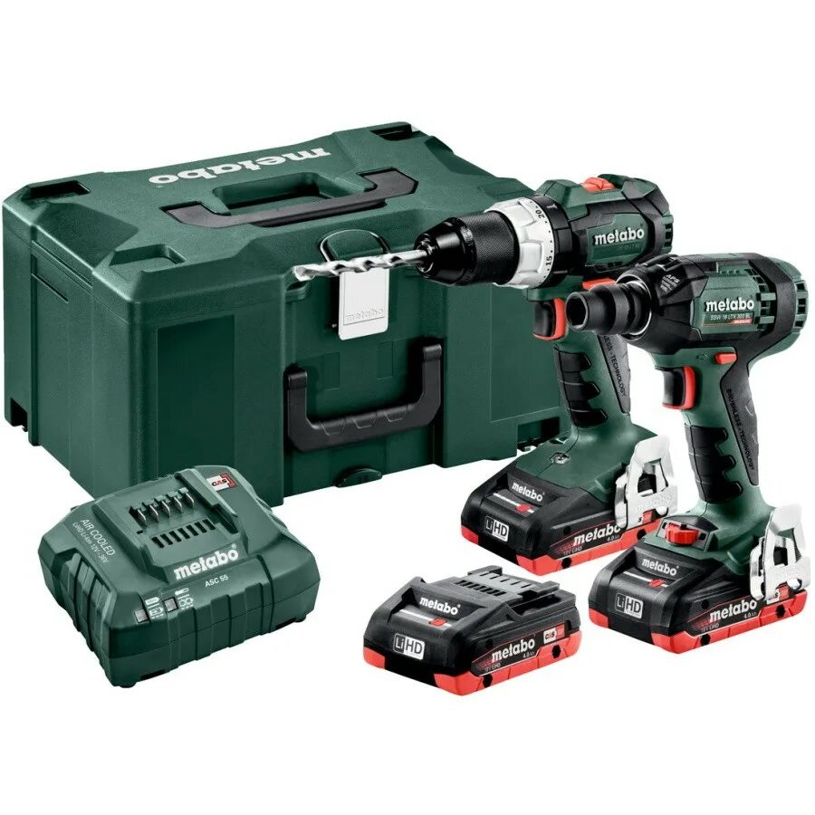Выбрать аккумуляторный инструмент на одной платформе. Metabo combo set 2.1. metabo combo set. набор аккумуляторного инструмента метабо. аккумуляторные комплекты combo метабо.