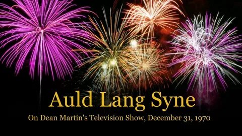 Auld lang syne