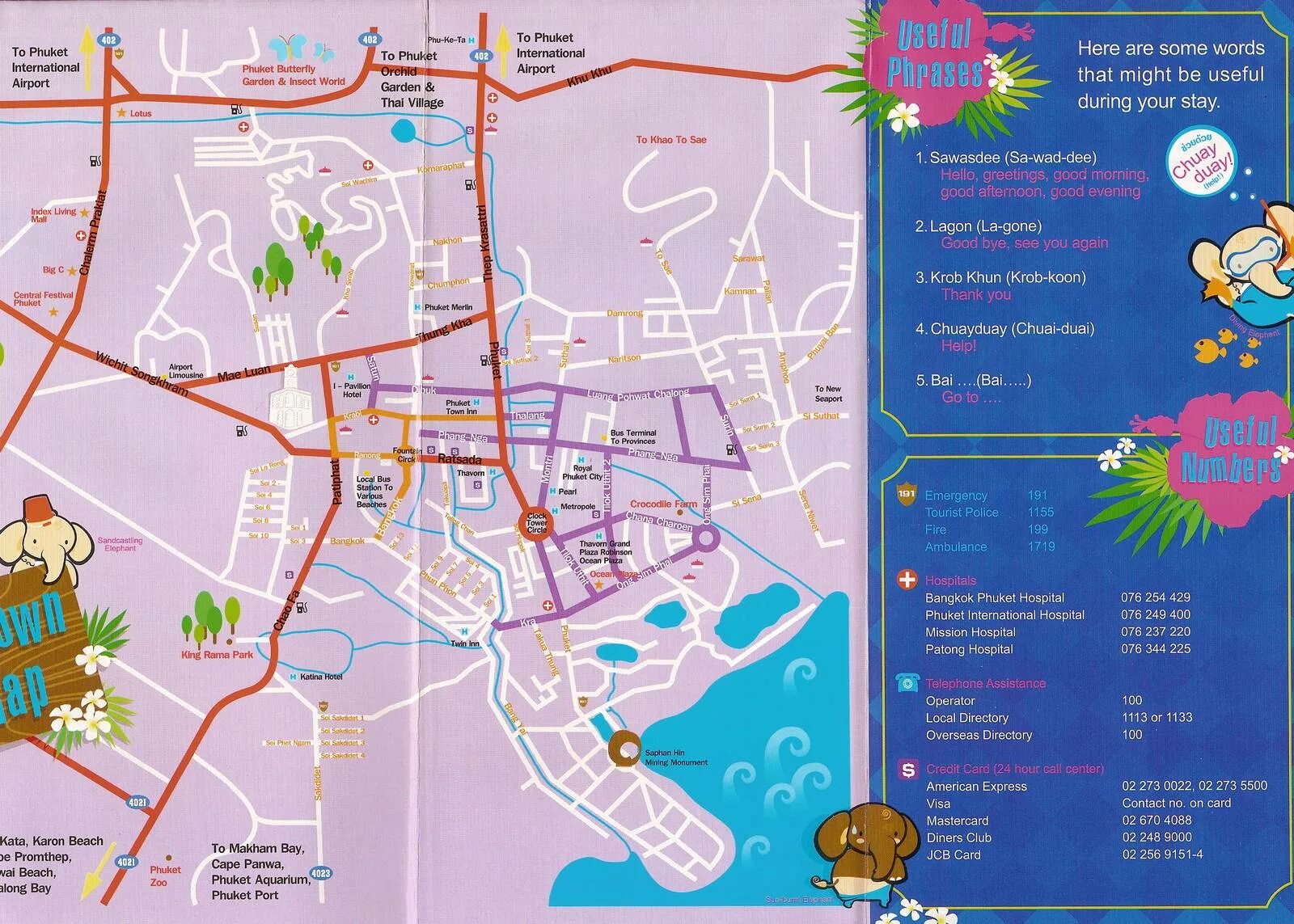Phuket map