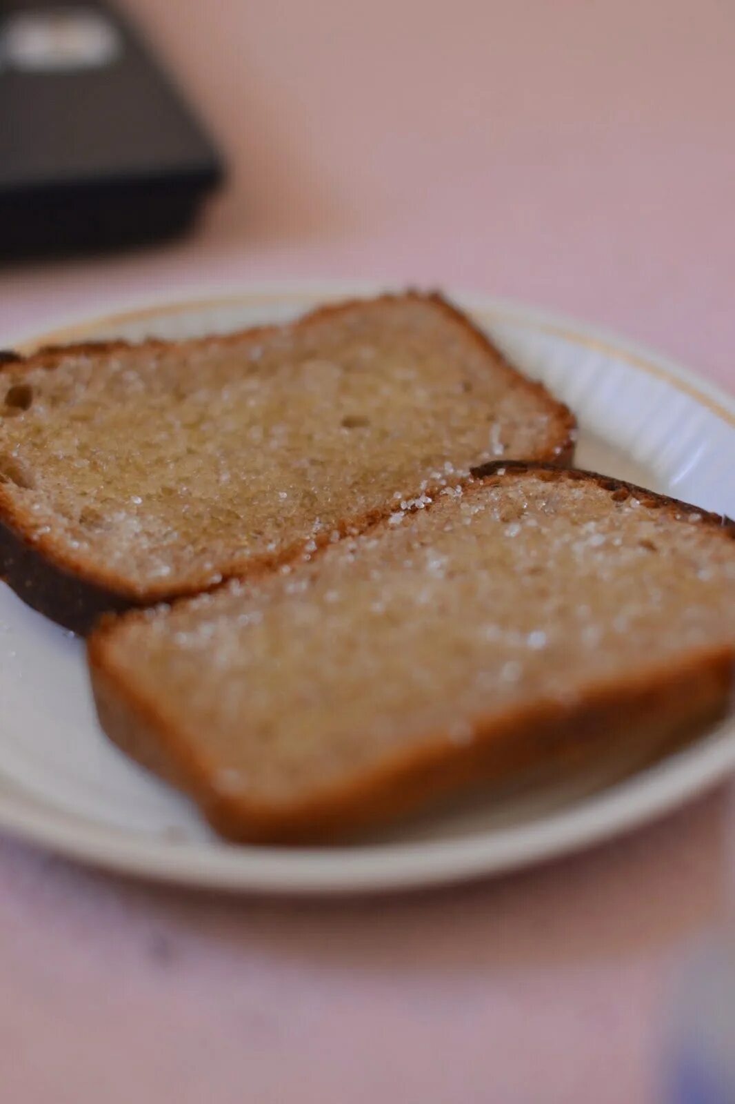 Черный хлеб с подсолнечным маслом
