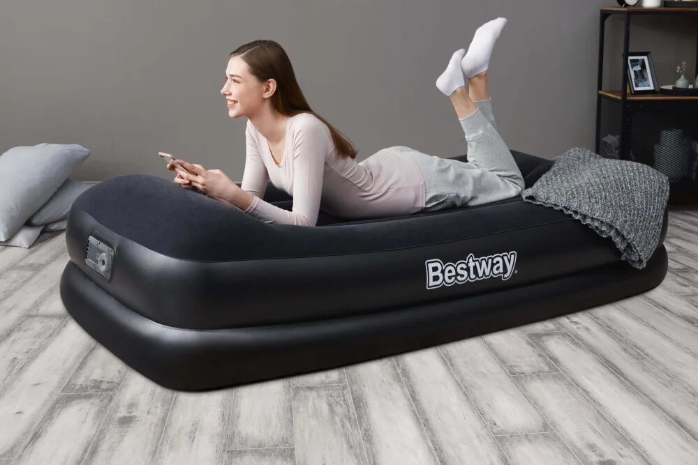 Кровать надувная ultra plush. Bestway 67401. матрас надувной bestway single 191х97х46см. bestway 97x191x46cm 67401 bw. надувная кровать bestway tritech airbed.