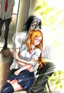 X orihime having a threesome with ichigo