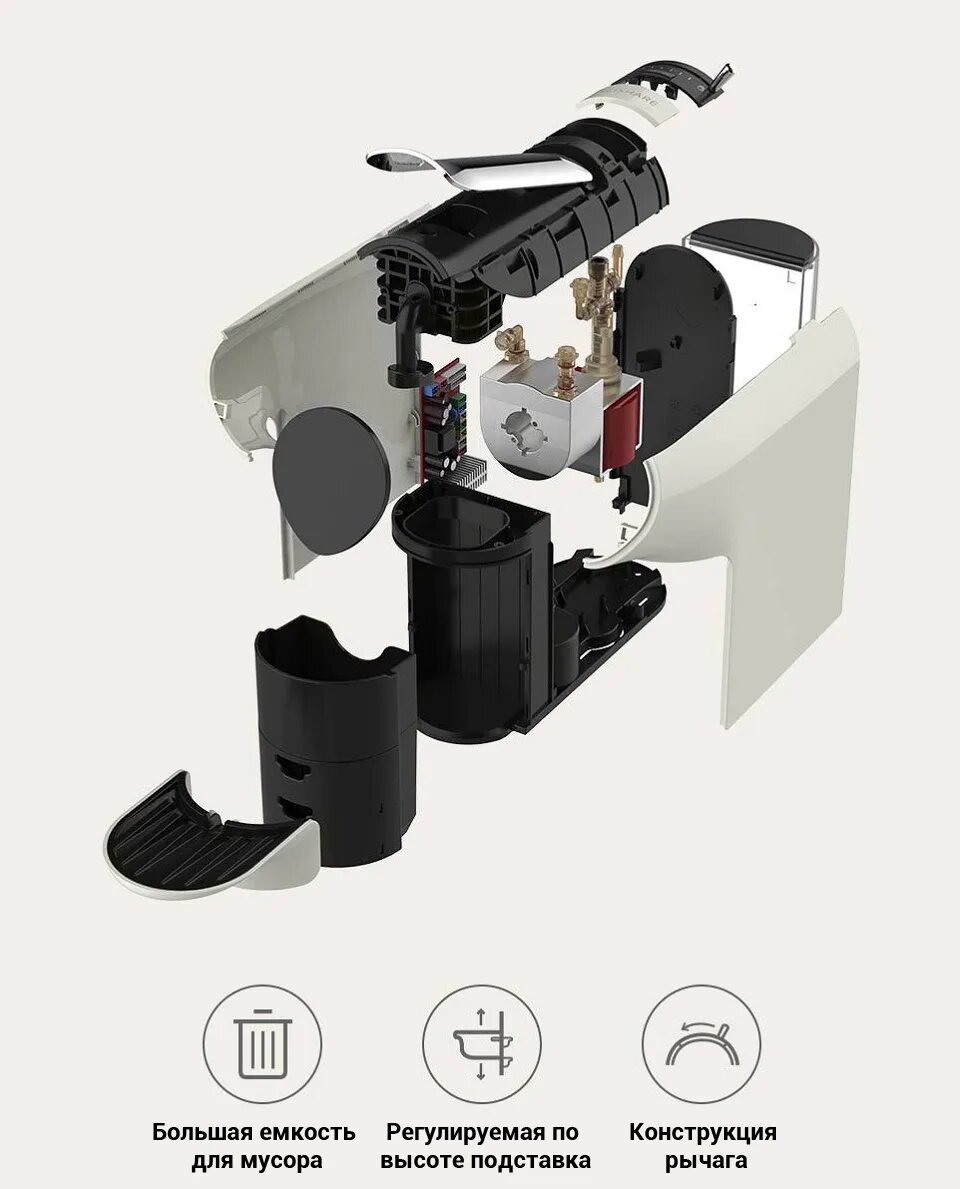 Как работает капсульная кофемашина. Xiaomi scishare кофемашина. xiaomi scishare capsule coffee machine. кофемашина xiaomi s1103. кофемашина капсульная xiaomi scishare capsule coffee machine s1106.