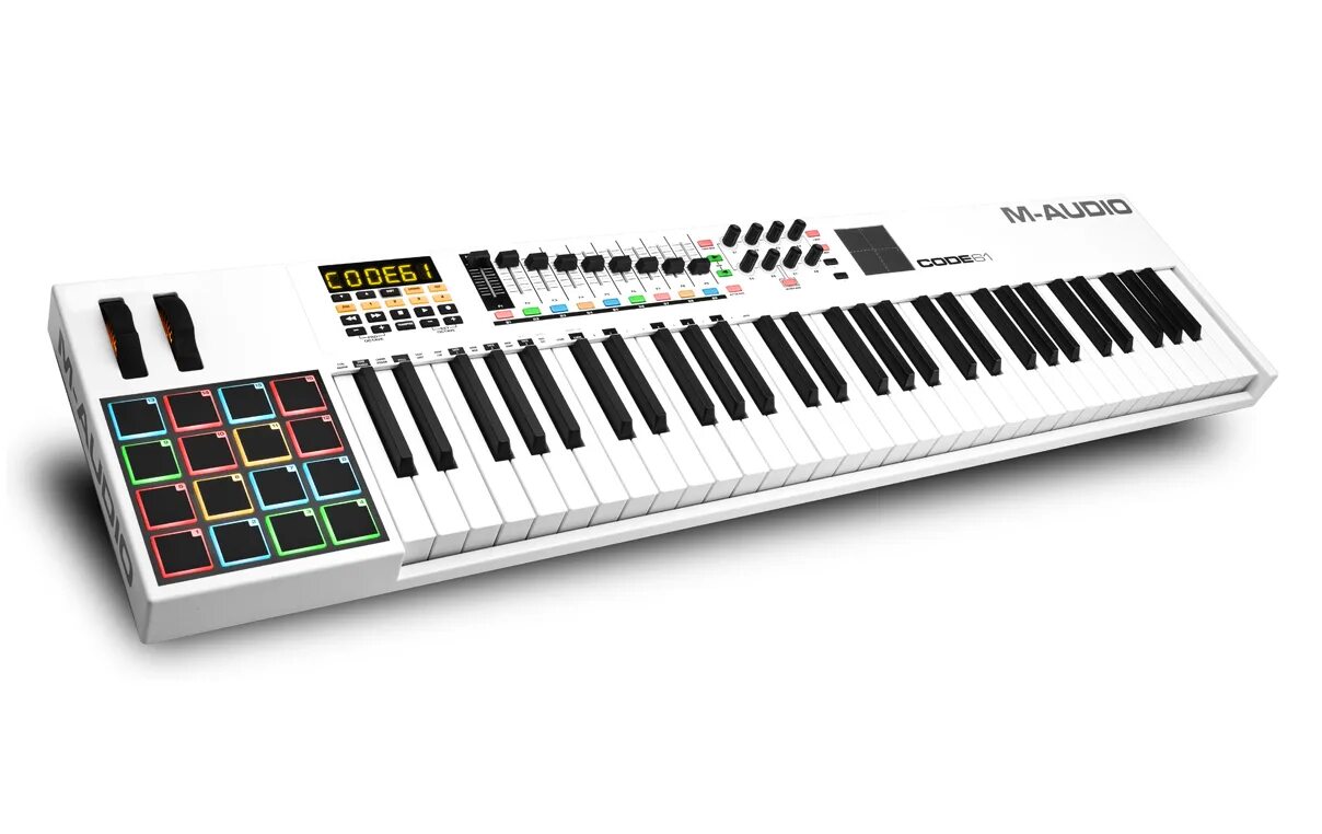 Audio миди клавиатура. Midi-клавиатура m-audio code 61. миди клавиатура m-audio code 25. миди клавиатура m audio 61. midi клавиатура m-audio code 61 black.