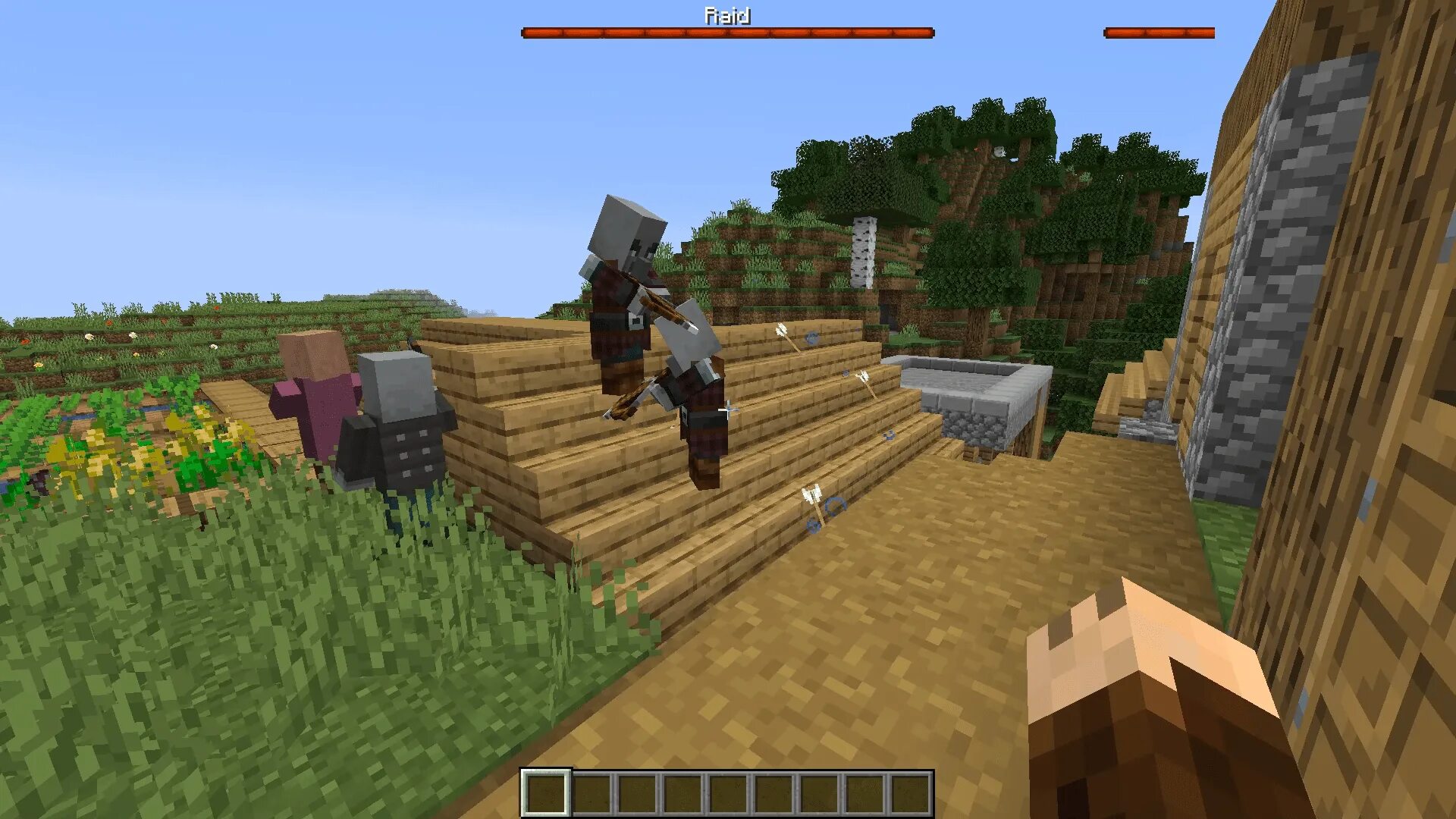 майнкрафт рейд разбойников. как начать рейд в майнкрафт. рейд майнкрафт 1. мародер майнкрафт. рейд майнкрафт вики.