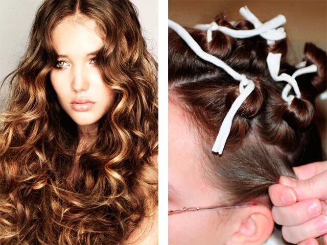 кудри на носки. накручивание волос на носок. накрутиться на носки. кудри без бигуди на длинные волосы. локоны на длинные волосы без плойки.