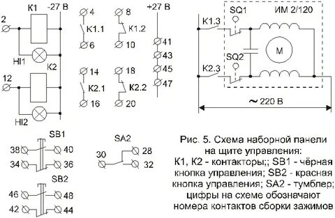 Из м в ж схема