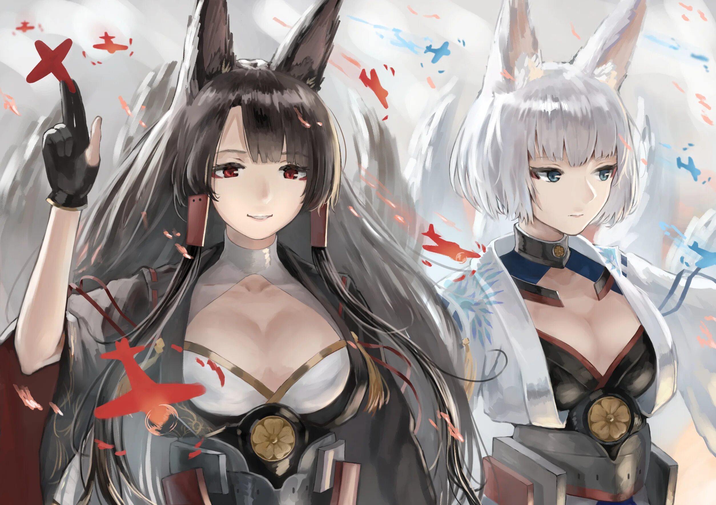 Azur Lane Акаги. Кага Азур Лейн. Акаги Азур Лейн арт. Акаги и Кага Азур Лейн. Azur lane 2024