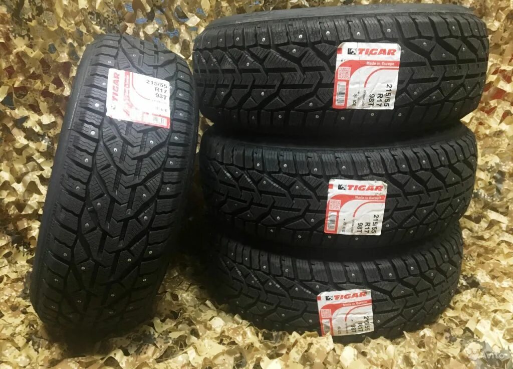 Tigar r17 купить. Шина Tigar Ice 225/50r17 98t. Tigar Ice 225/50 r17 98t. Tigar 215/55 r17. Автошина 215/55 r17 98t Tigar Ice XL шип.