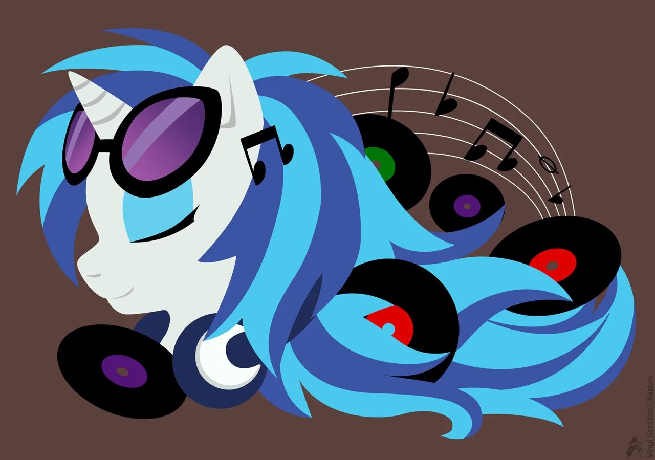 МЛП винил скретч арт. Пони Vinyl Scratch. My little Pony Vinyl Scratch. Музыкальная пони.