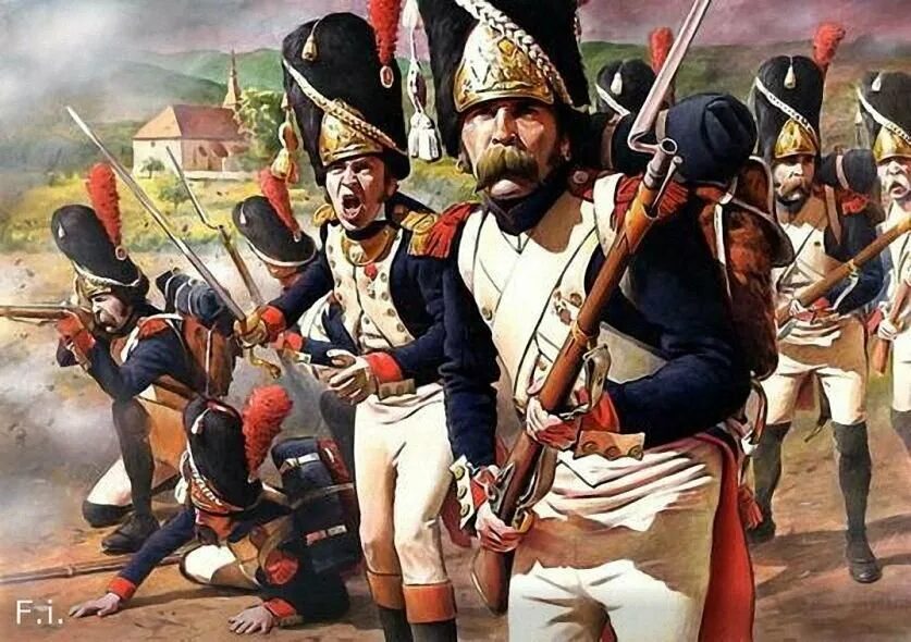 Две империи раб империи 28. Гвардия Наполеона Ватерлоо. Французская гвардия 1812. Гренадеры Франции 1812. Французский Гренадер 1812.
