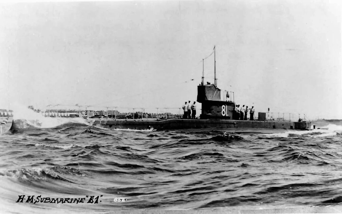 1 e 19. HMS e1. Подводная лодка е-1. Английская подводная лодка 1915. Подводные лодки типа e.