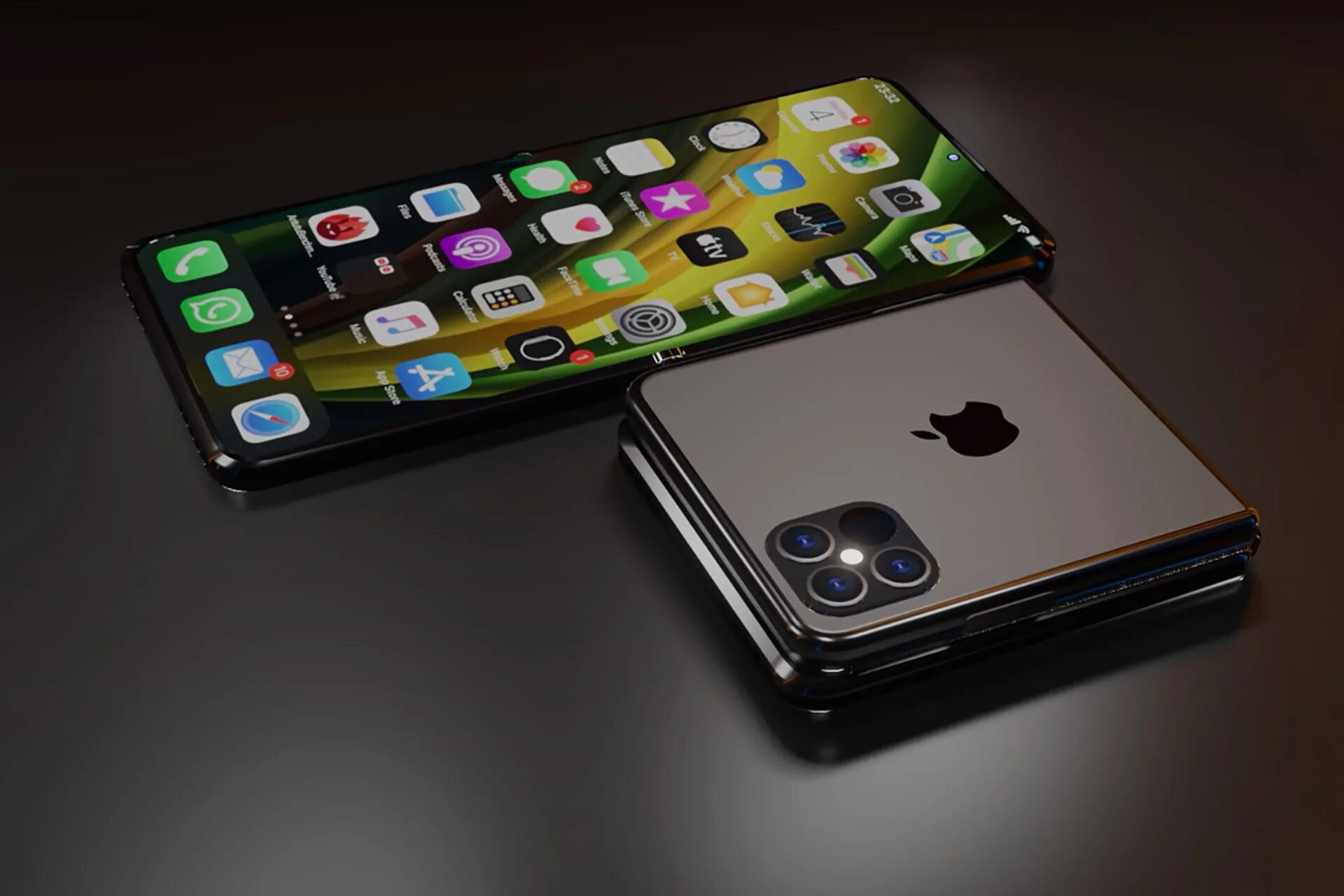 Айфон самой последней модели. Iphone 14 Flip. Складной Apple iphone 2023. Apple iphone 13. Iphone 12 Flip Concept.