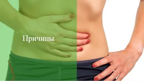 Вздутие при месячных причины