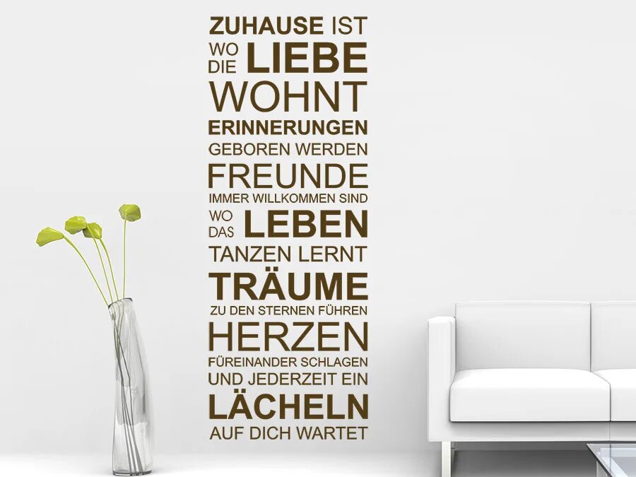 Ist zu hause. Ist zu hause
