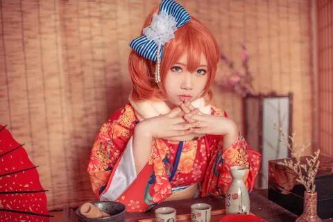 Cosplay Honoka Kosaka.