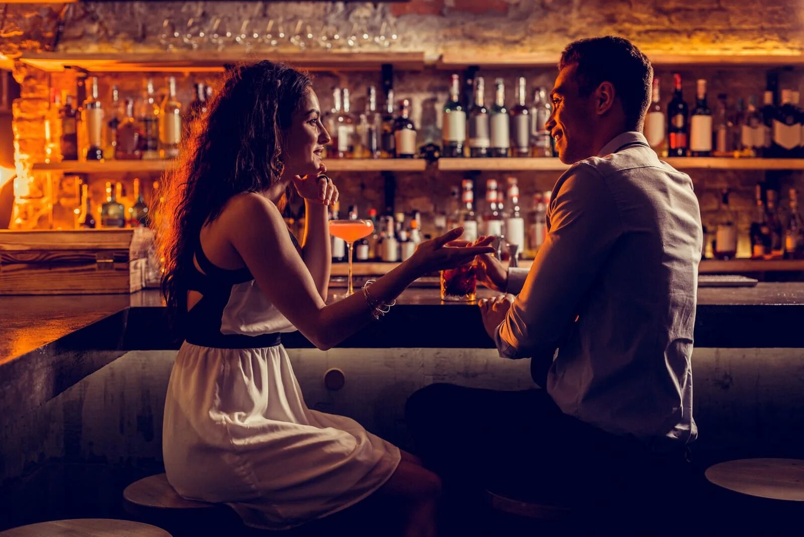 Stand of the bar
