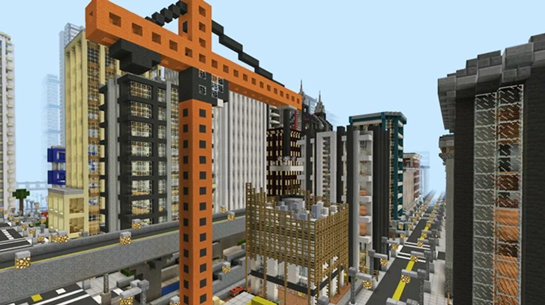 Стройка города в майнкрафте. Здания в майнкрафте для города. Minecraft город 1. 12. Стройка в майнкрафте.