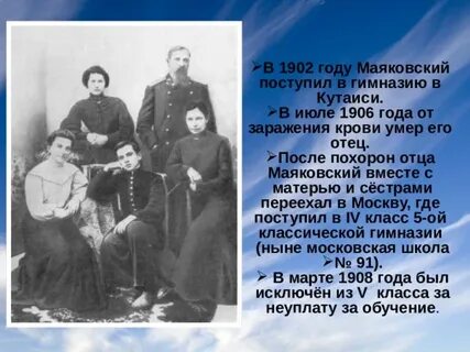 Отец маяковского