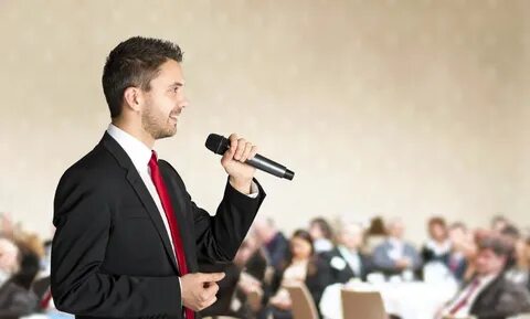 The male speaker