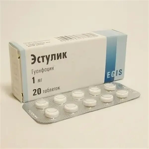 Эстулик. Гуанфацин. препарат гуанфацин. эстулик аналоги.