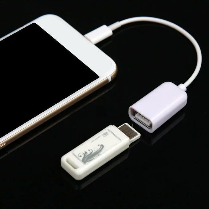 Флешка на айфон фото. OTG кабель USB Lightning. OTG iphone 6s. ОТГ кабель для айфона. USB OTG кабель для IPAD.