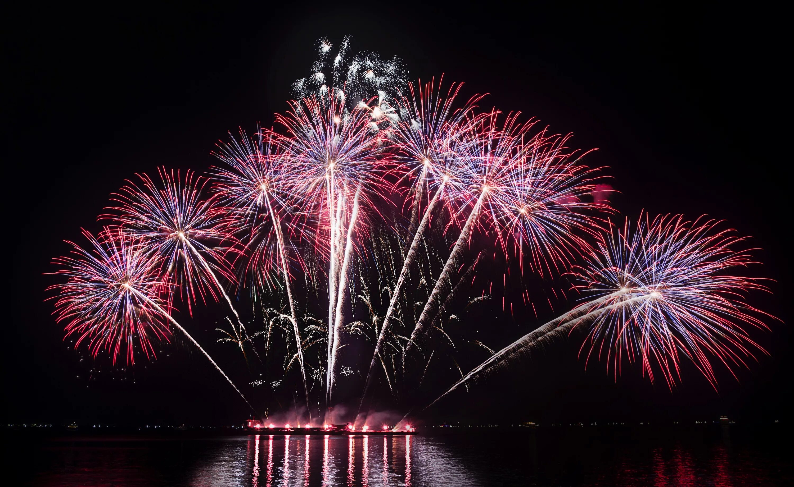 Firework parade
