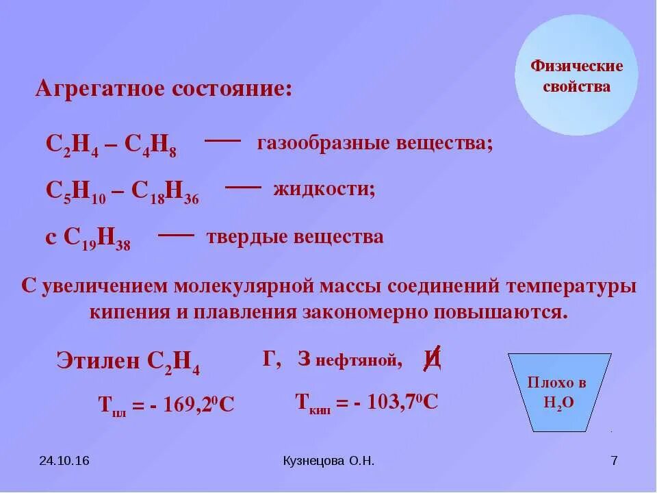 Агрегатное состояние. Физические свойства газообразных веществ. Циклоалканы агрегатное состояние. Алкены агрегатное состояние.