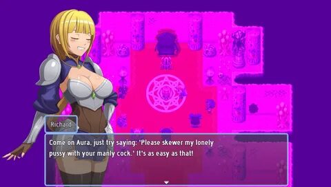 Aura-Dev is Working on Corruption RPG Maker Game Star Knightess Aura LewdGamer