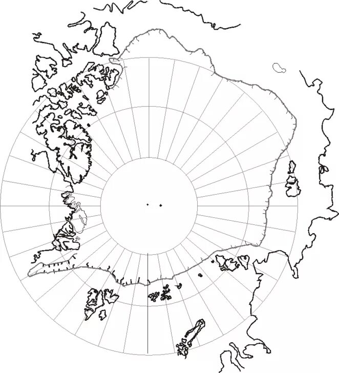 Контурная карта южного океана. Контурная карта Северного Ледовитого океана. Контурная карта Арктики. Контуры Северного Ледовитого океана на карте. Карта Антарктиды черно белая.
