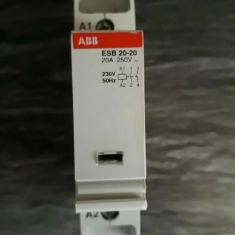 Подключение esb 20 20. Контактор abb esb 20-20. модульный контактор abb 20-20 esb. контактор модульный esb-20-20 (20а ac1) 220 в ас abb с приставкой eh-04-11. esb20-20n.