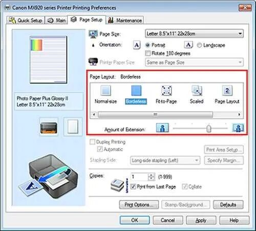 Как настроить поля при печати принтера. Печатать без полей на принтере. Печать без полей принтер. Принтер Кэнон двусторонняя печать. Canon двухсторонняя печать
