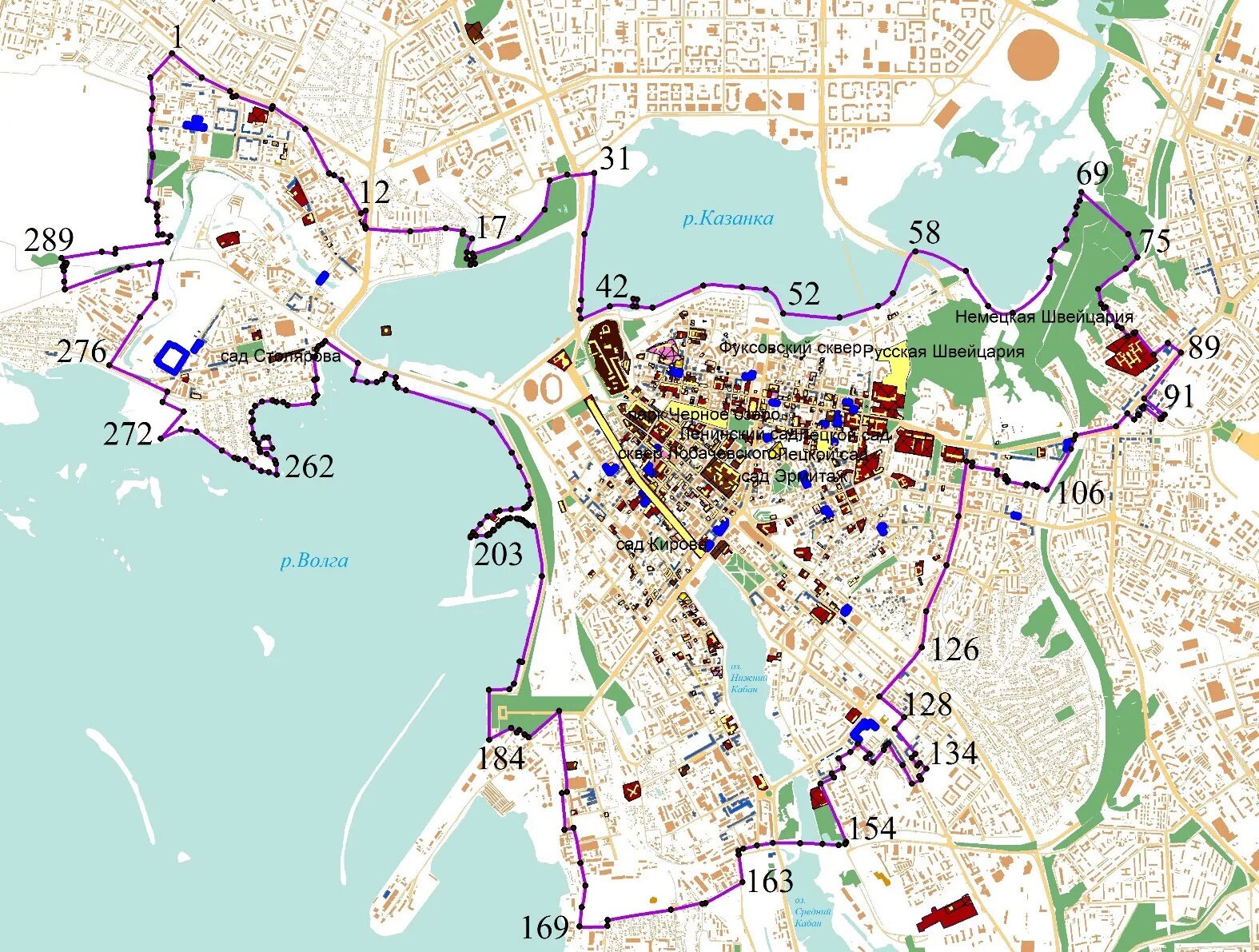Границы города Казань. Казань на карте. Районы Казани на карте. Границы Казани на карте.